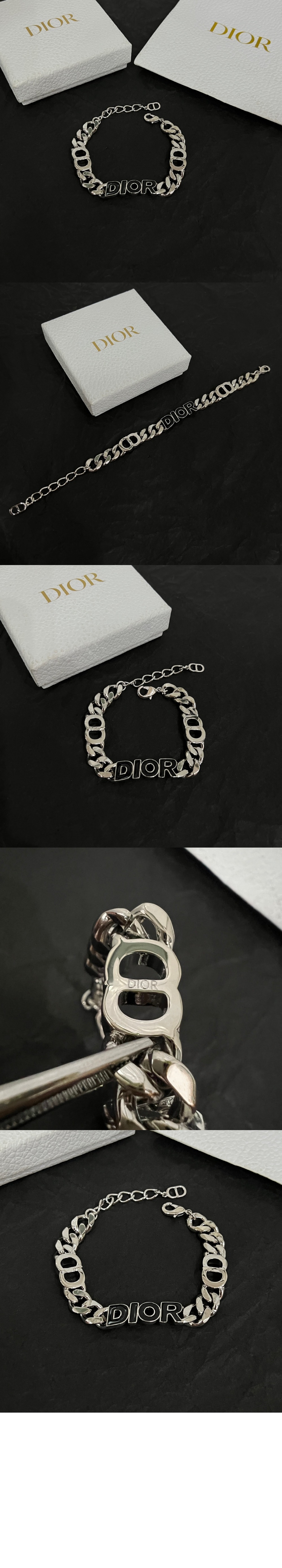 Italic  체인 링크 팔찌 B2439 > 디올