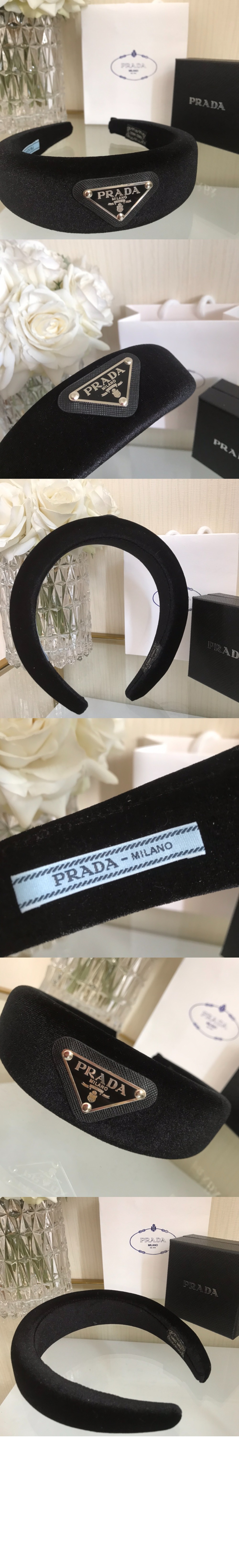 리나일론 헤드밴드 1IH016 > 프라다