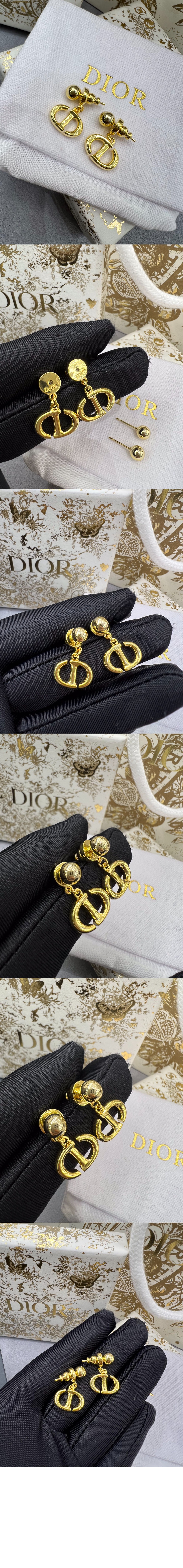 CD Navy 귀걸이 E1812 > 디올