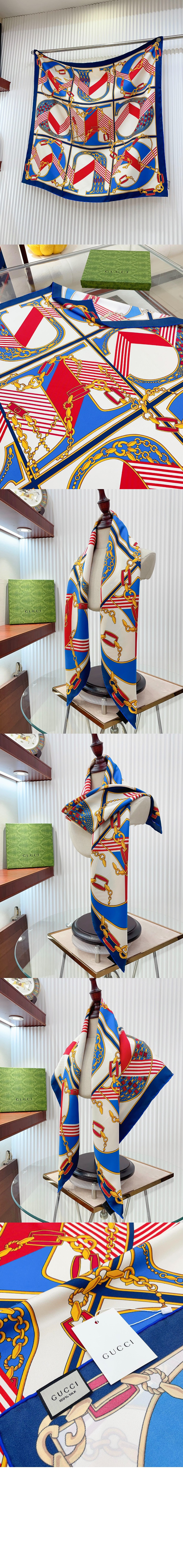 플로라 프린트 실크 스카  739829 > Etc - 기타제품