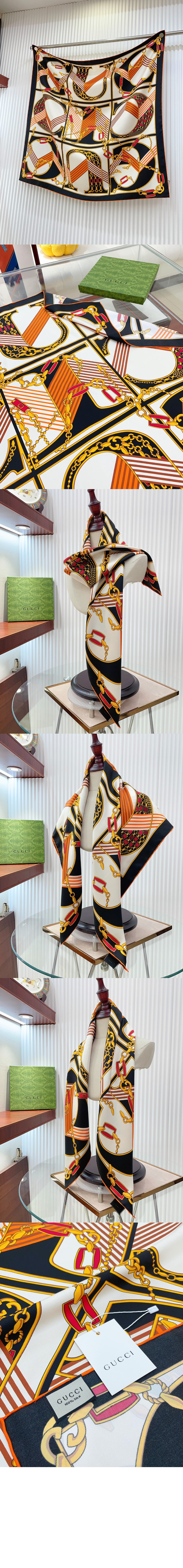 플로라 프린트 실크 스카  739829 > Etc - 기타제품