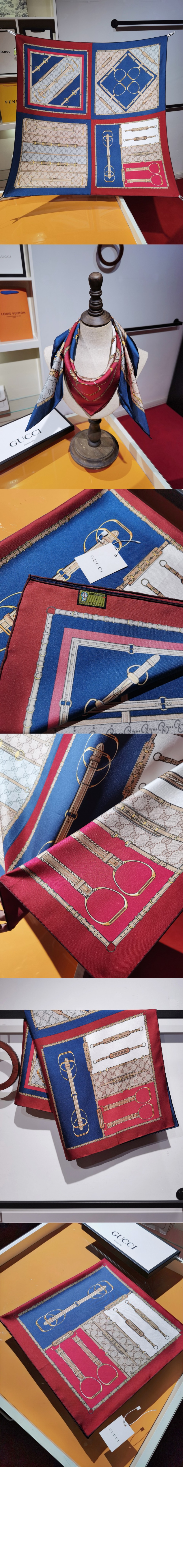 헤리티지 프린트 실크 스카프 786222 > Etc - 기타제품