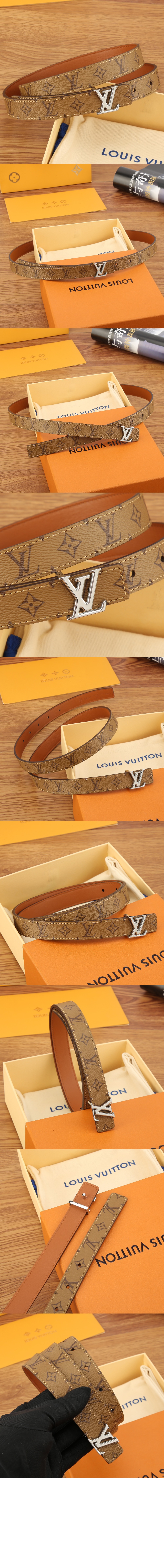 아이코닉 리버서블 벨트 M0440M > 루이비통