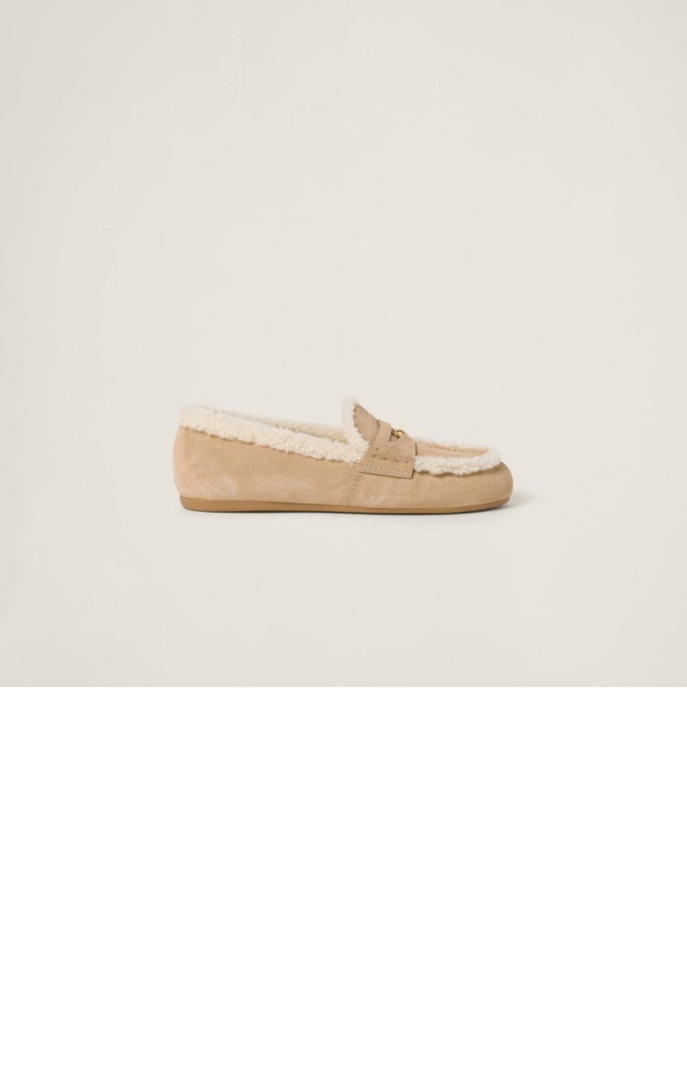 스웨이드 로퍼 5D273E > Loafers and lace-ups - 로퍼 및 레이스업