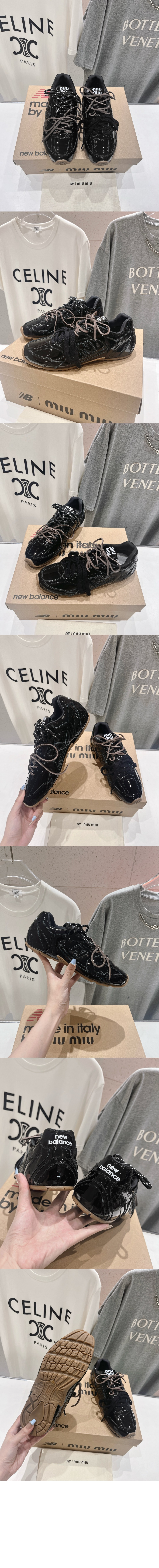 페이턴트 가죽 스니커즈 5E165E > Sneakers - 스니커즈