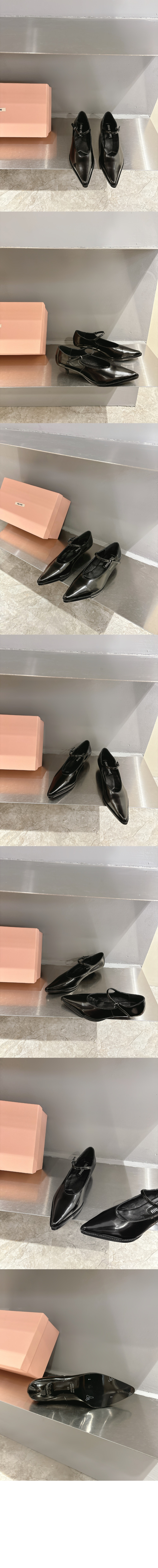 브러쉬드 가죽 펌프스 5I317E > Pumps - 펌프스