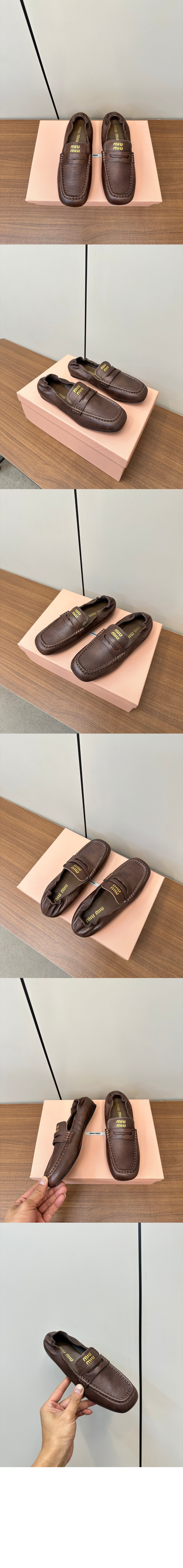 나파 가죽 로퍼 5D341E > Loafers and lace-ups - 로퍼 및 레이스업