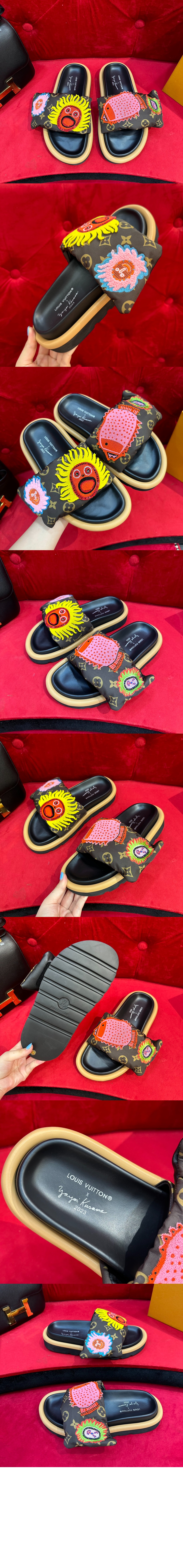 LV x YK 풀 필로우 컴포트 뮬 1ABD8R > Pool Pillow - 풀 필로우