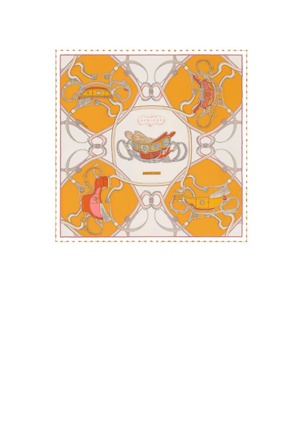 Springs Remix Scarf  스카프 90 > 에르메스