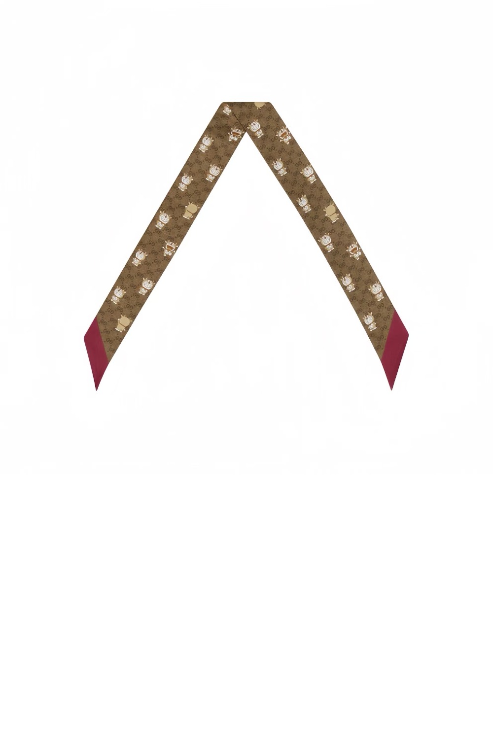 플로라 프린트 실크 넥 보우  654666 > Etc - 기타제품