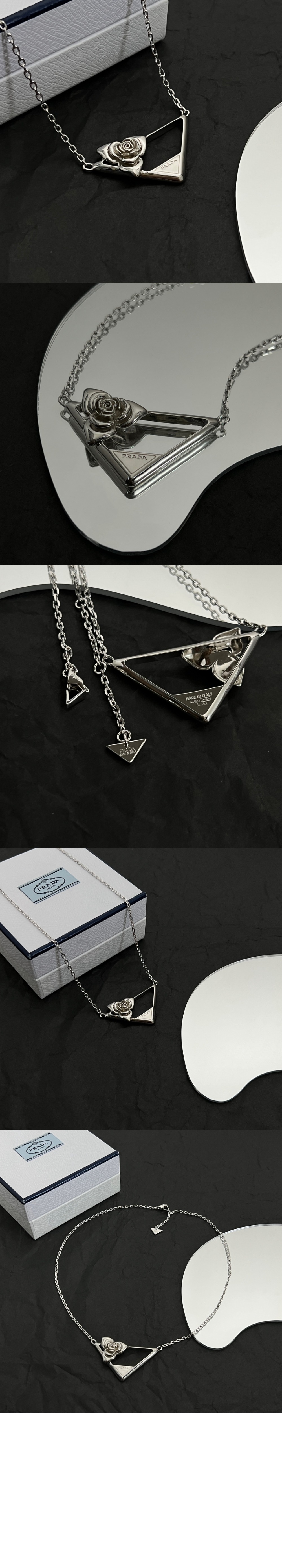 메탈 목걸이 1IC079 > 프라다