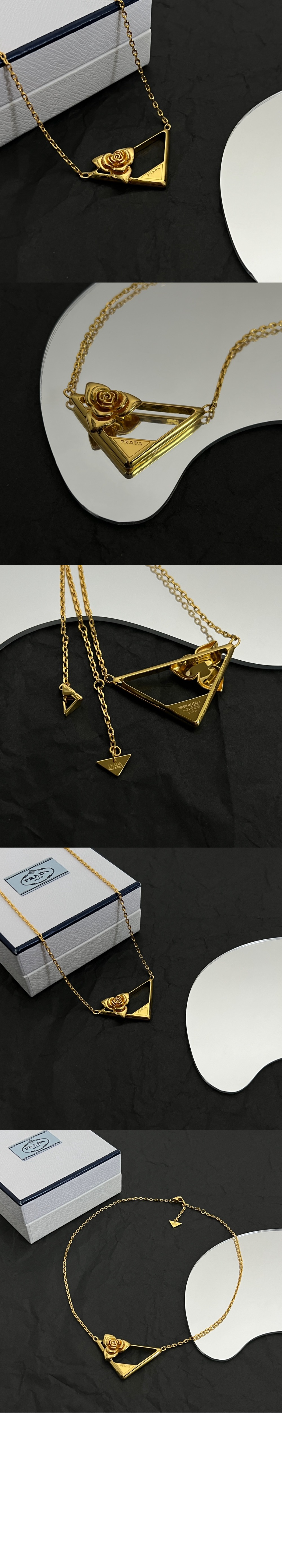 메탈 목걸이 1IC079 > 프라다