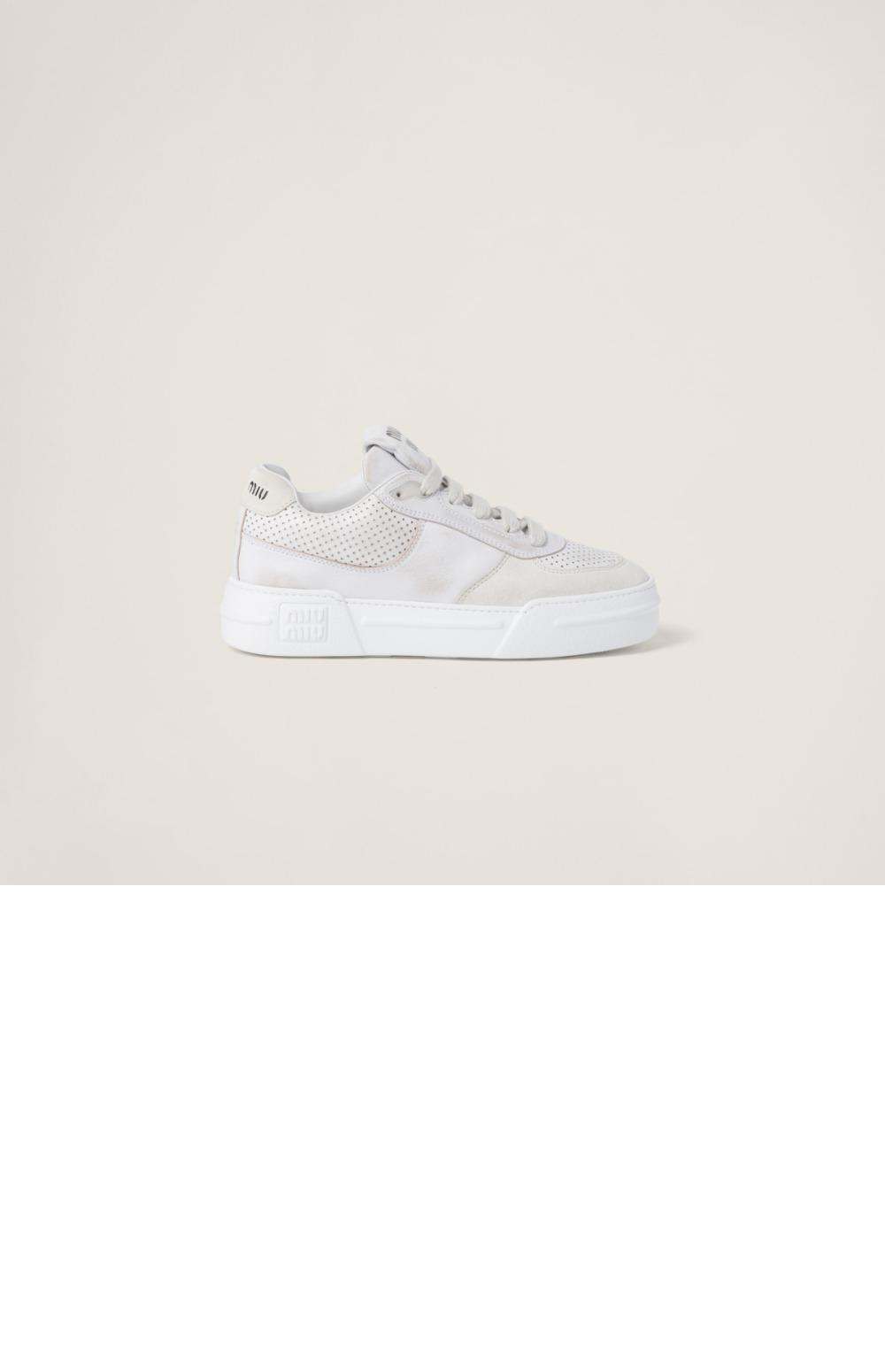 블리치 가죽 스웨이드 스니커즈 5E150E > Sneakers - 스니커즈