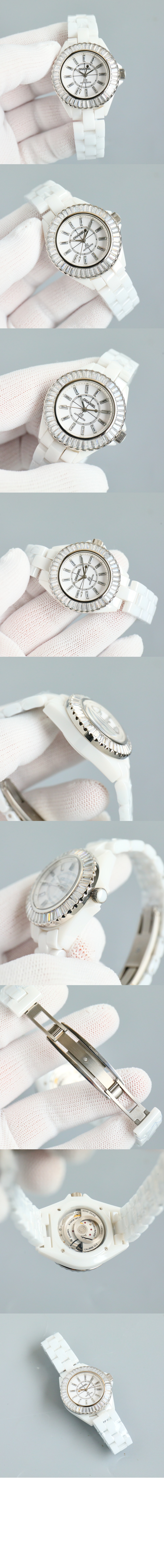 J12 바게트 다이아몬드 베젤 워치 12.2 33 H7430 > J12 Watch - J12 시계