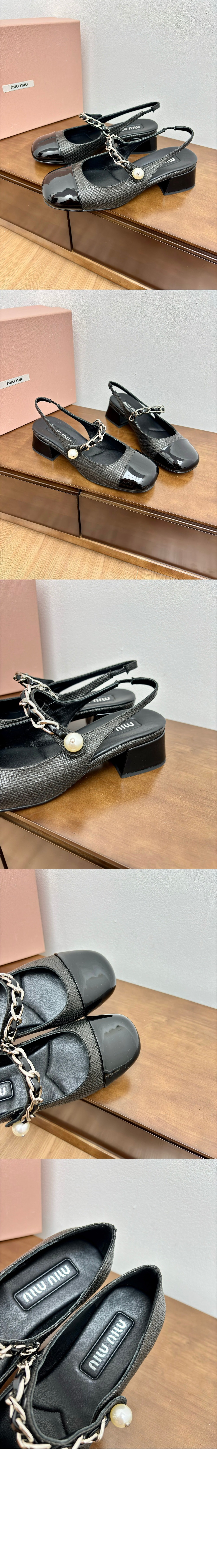 페이턴트 슬링백 펌프스 5I045E > Ballet - 발레