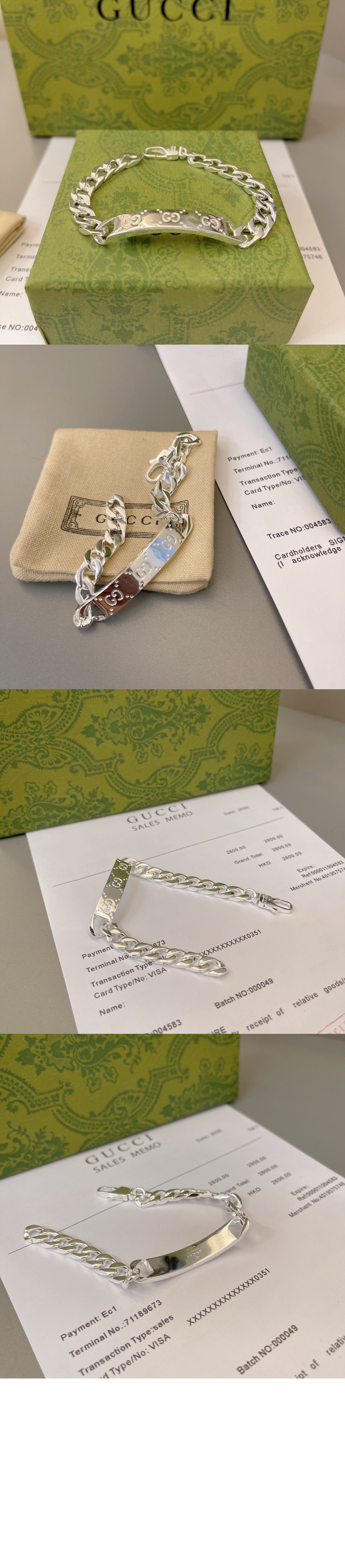 GG 태그 구찌 시그니처 팔찌 814851 > Etc - 기타제품