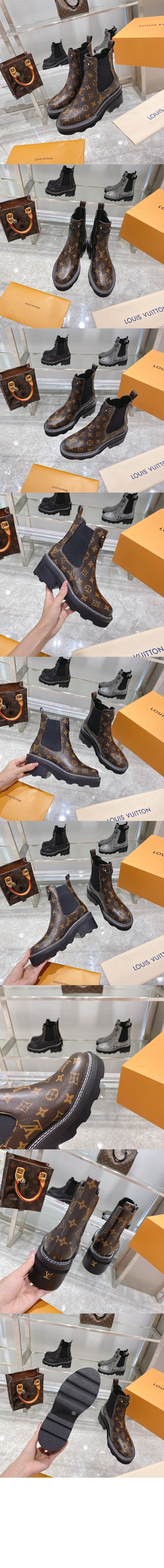 LV 보부르 앵클 부츠 1A8QCN > Beaubourg - 보부르