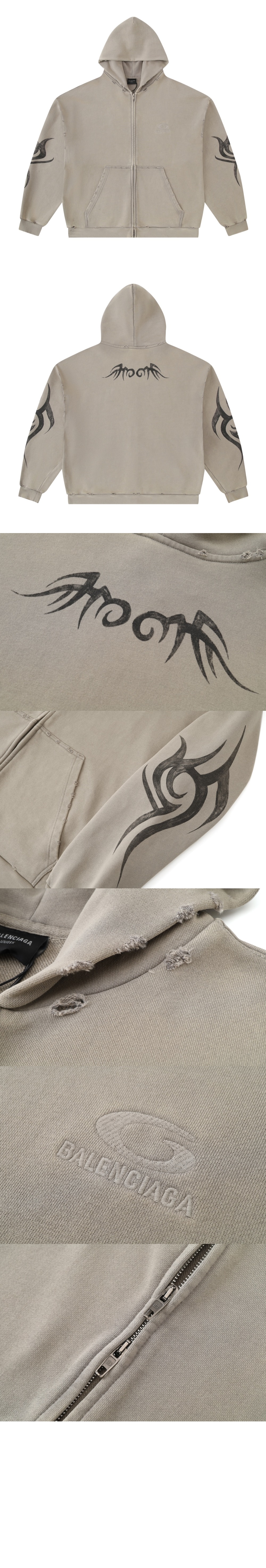 집업 후드 레귤러 핏 > Etc - 기타제품