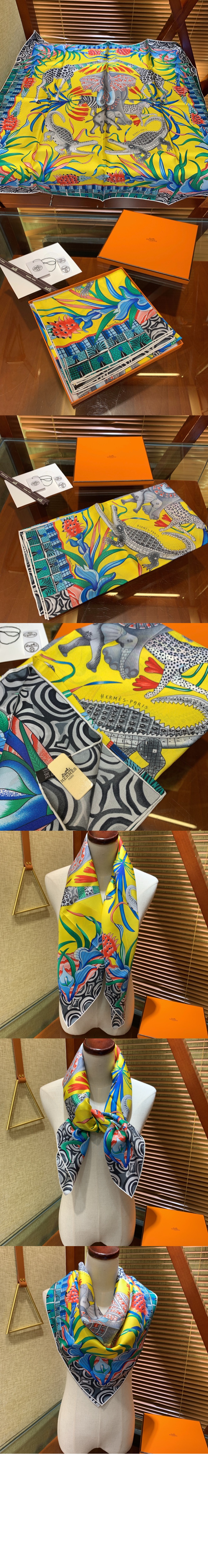 Zambezi River Festival 스카프 90 > 에르메스