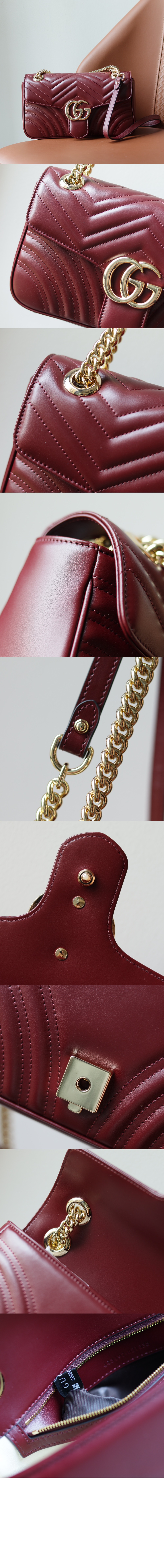GG 마몽 스몰 숄더백 443497 > GG Marmont - GG 마몽