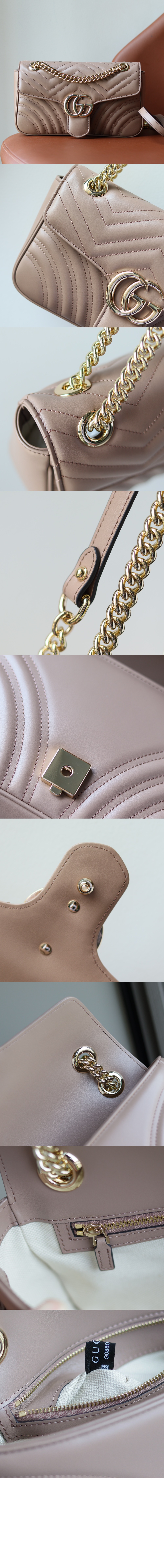 GG 마몽 스몰 숄더백 443497 > GG Marmont - GG 마몽