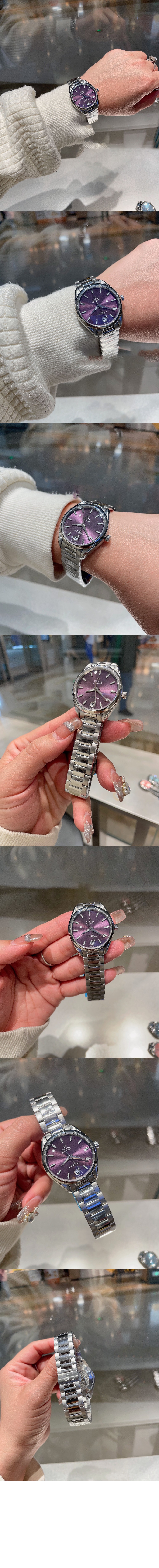 씨마스터 아쿠아테라 34 > Seamaster - 씨마스터