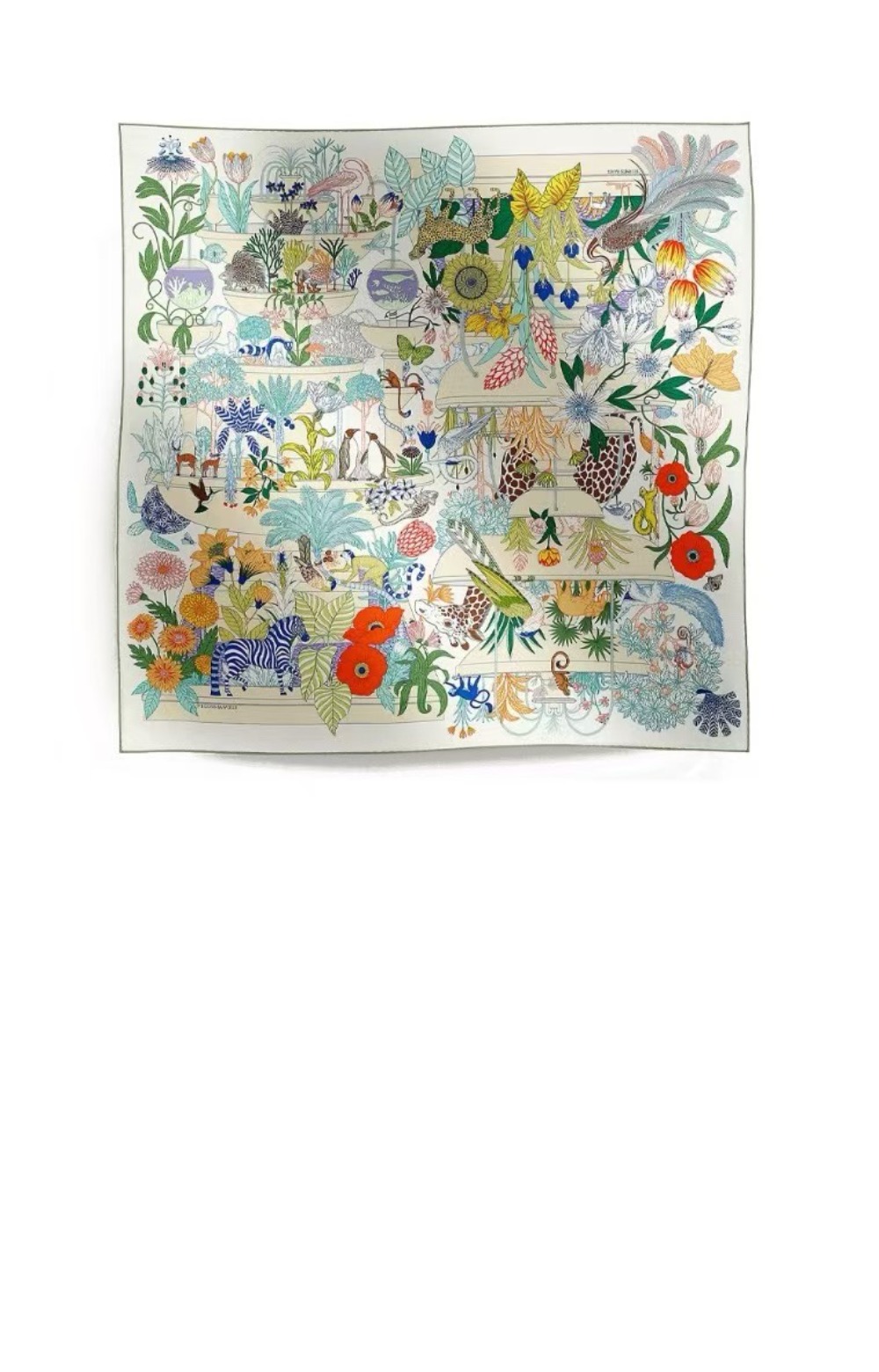 Precious Paradise 스카프 140 > 에르메스