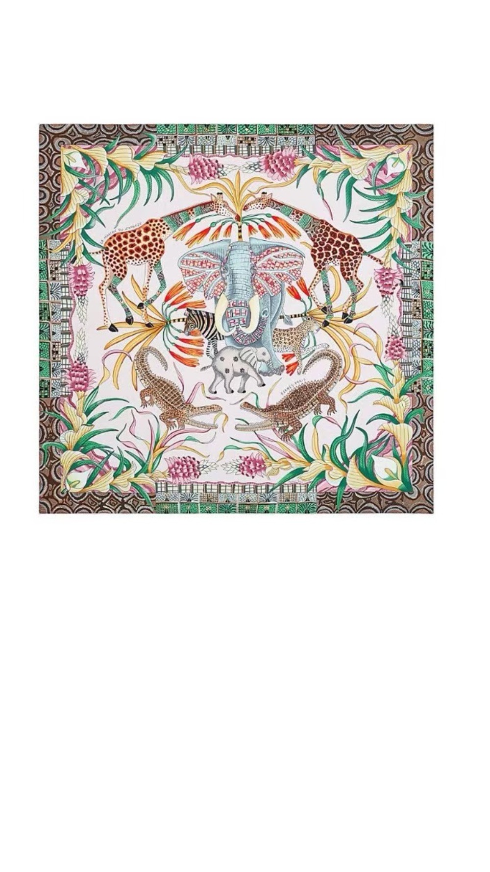 Zambezi River Festival 스카프 90 > 에르메스