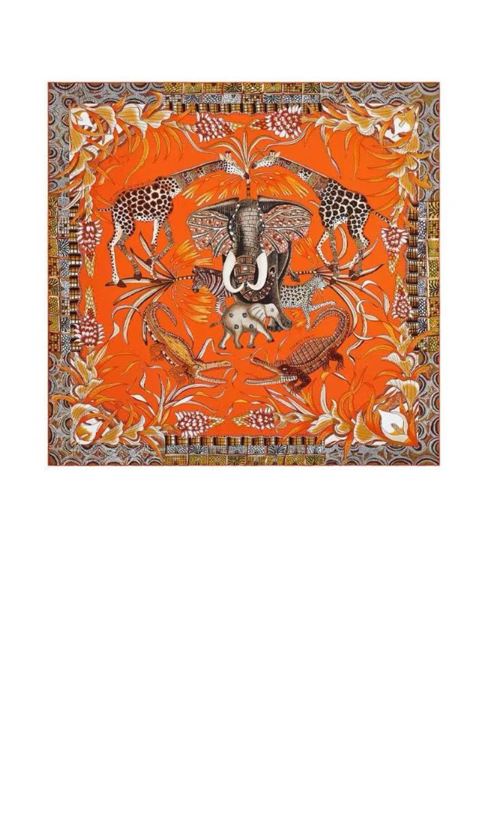 Zambezi River Festival 스카프 90 > 에르메스