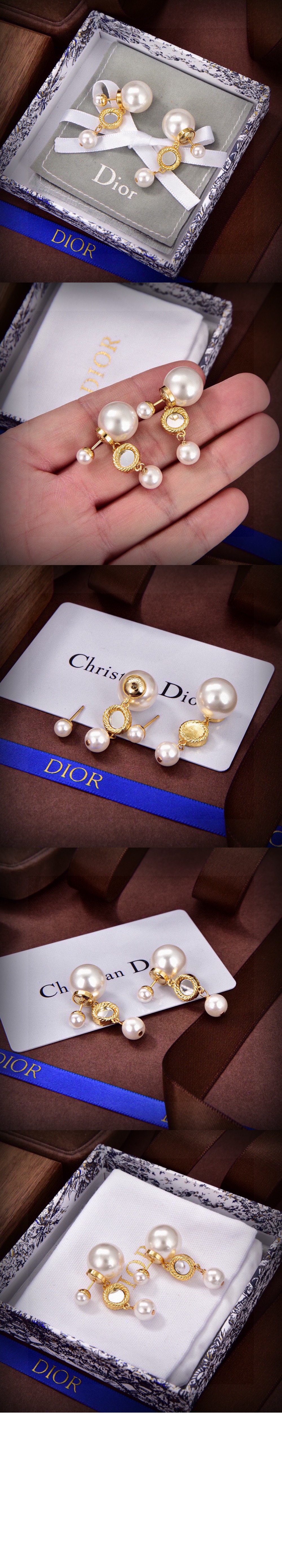 트라이벌 귀걸이 E2302 > 디올