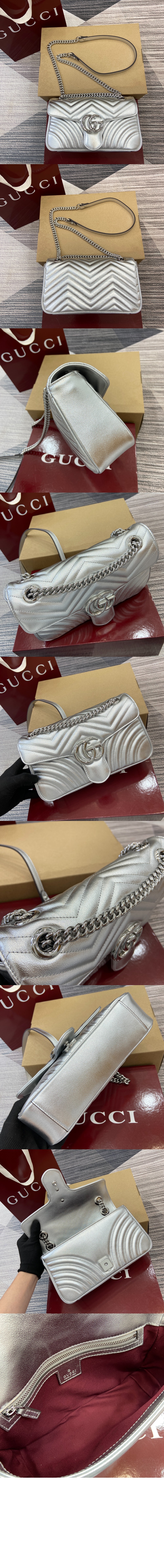 GG 마몽 스몰 숄더백 443497 > GG Marmont - GG 마몽