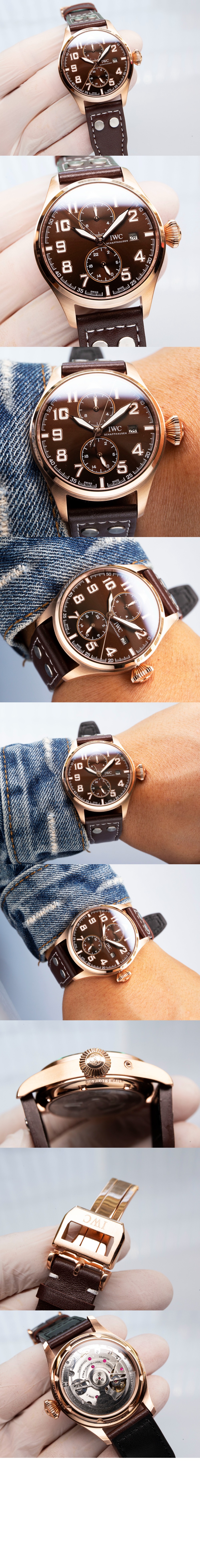파일럿 워치 모노푸셔 에디션 46 IW515204 > Pilot's Watches - 파일럿 워치