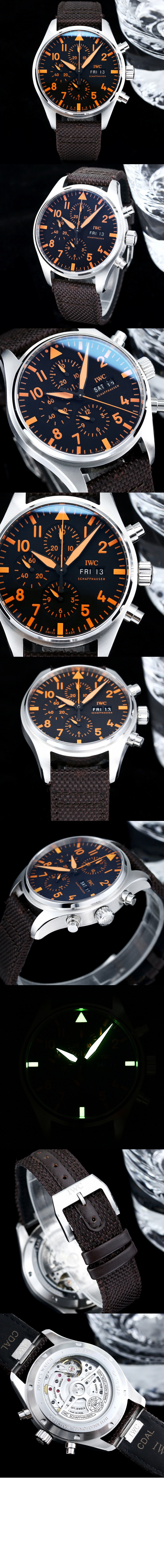 파일럿 워치 크로노그래프 43 IW377730 > Pilot's Watches - 파일럿 워치
