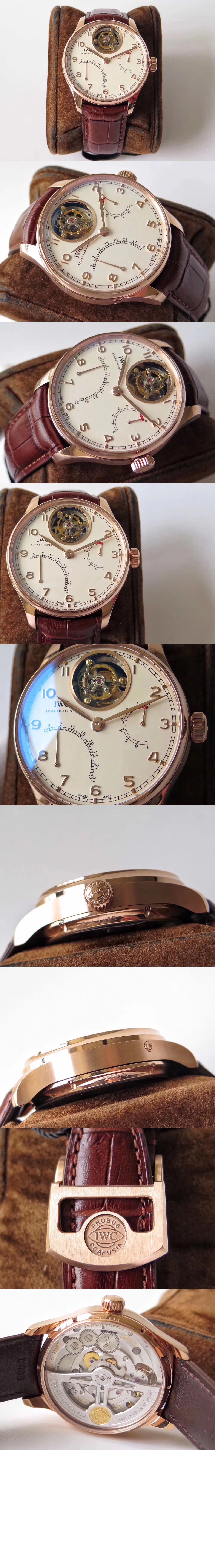 포르투기저 투르비옹 미스테르 레트로그레이드 44 IW504402 > Portugieser - 포르투기저