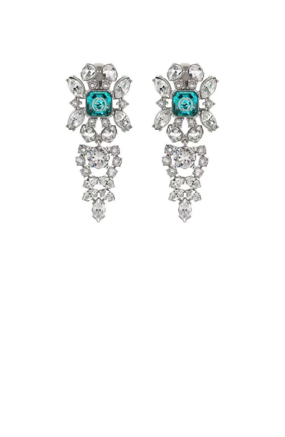 인터로킹 G 크리스털 귀걸이 676528 > Etc - 기타제품