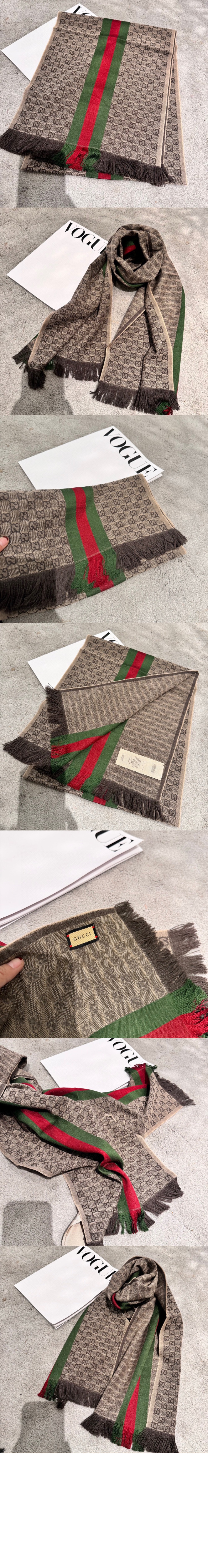 GG 자카드 패턴 니트 스카프 147351 > Etc - 기타제품