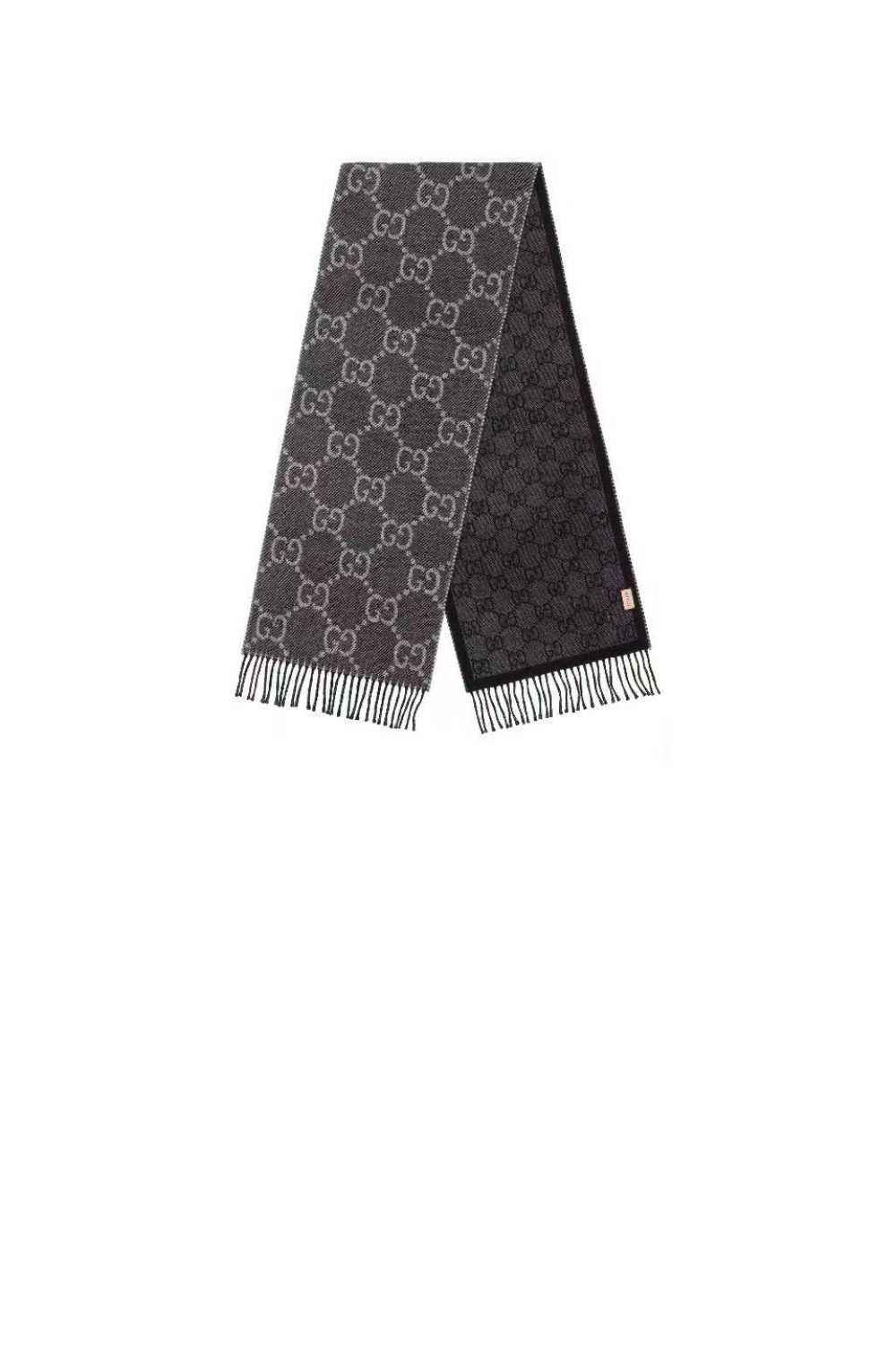 태슬 디테일의 GG 자카드 니트 스카프 676610 > Etc - 기타제품