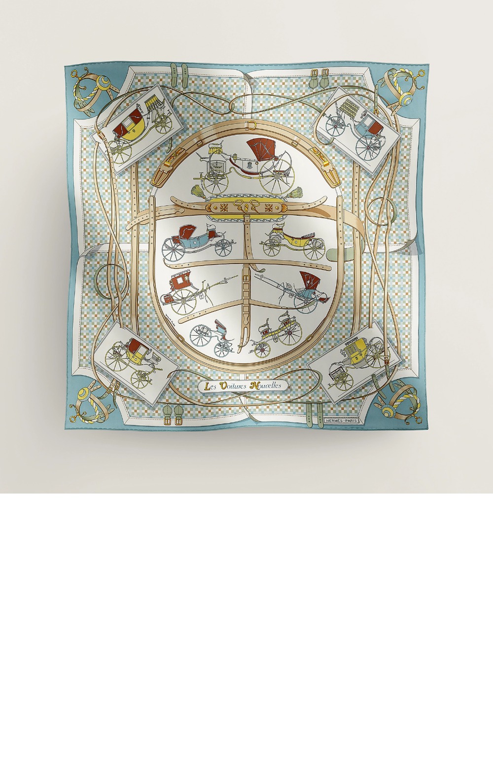 Les Voitures Nouvelles  스카프 90 > 에르메스