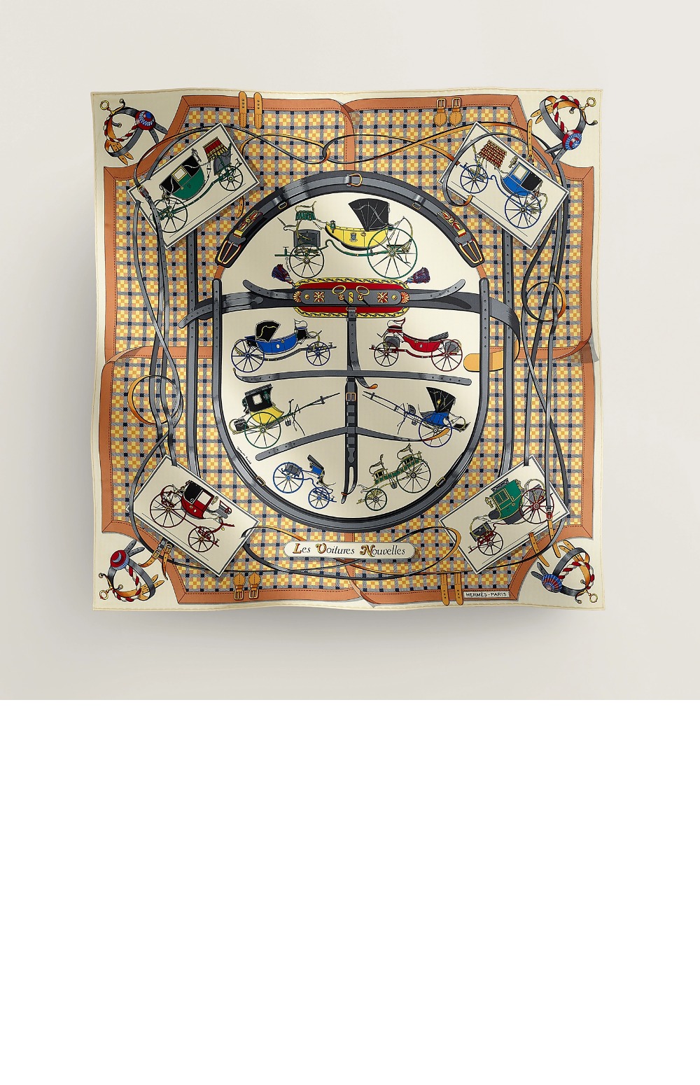 Les Voitures Nouvelles  스카프 90 > 에르메스