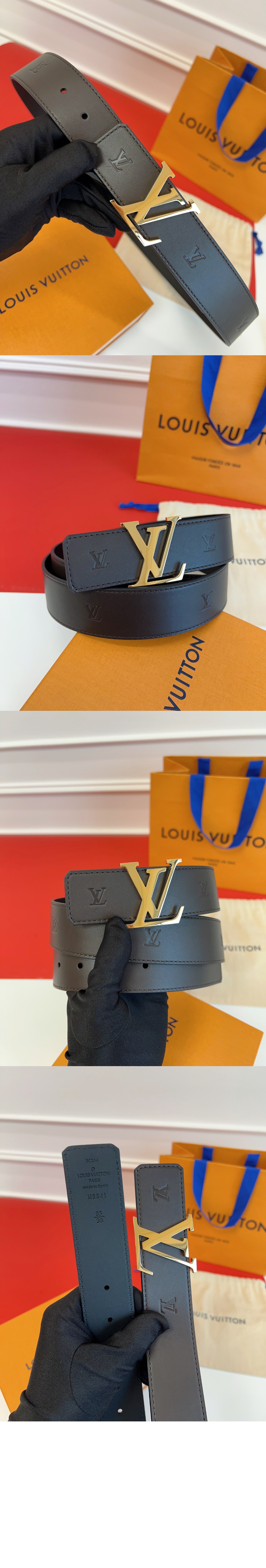 이니셜 블라종 리버서블 벨트 M8841T > 루이비통