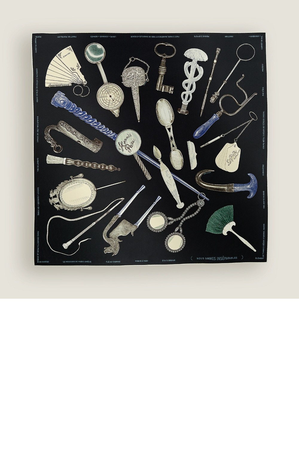 Nous Sommes Inseparables 스카프 90 > Etc - 기타제품