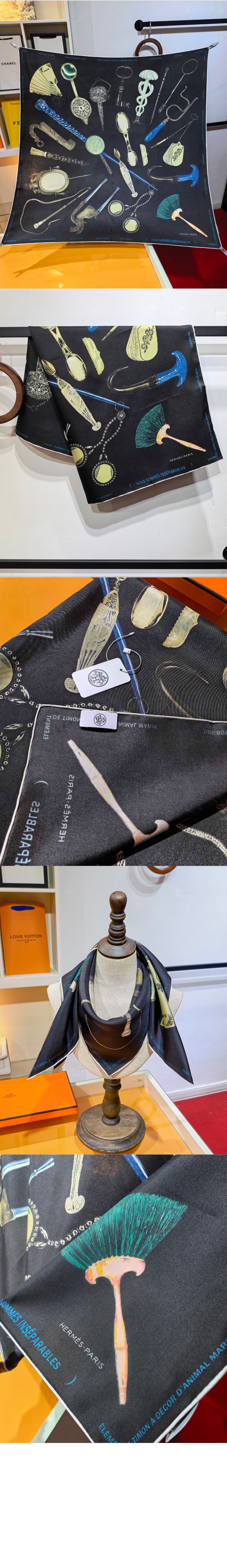 Nous Sommes Inseparables 스카프 90 > Etc - 기타제품