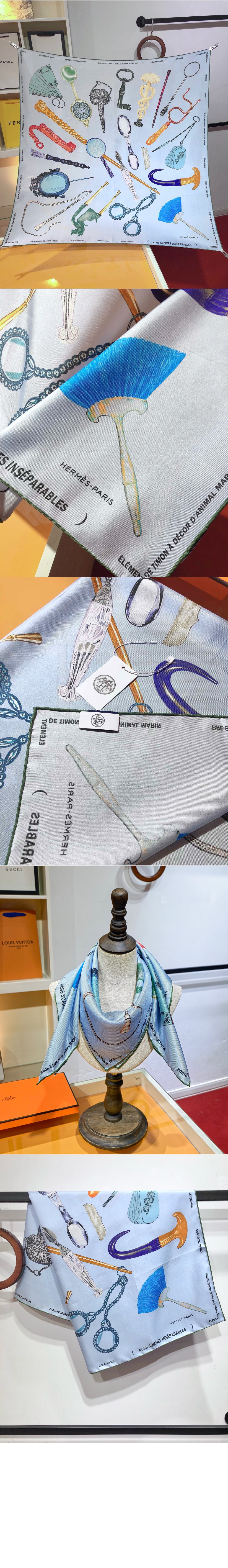 Nous Sommes Inseparables 스카프 90 > Etc - 기타제품