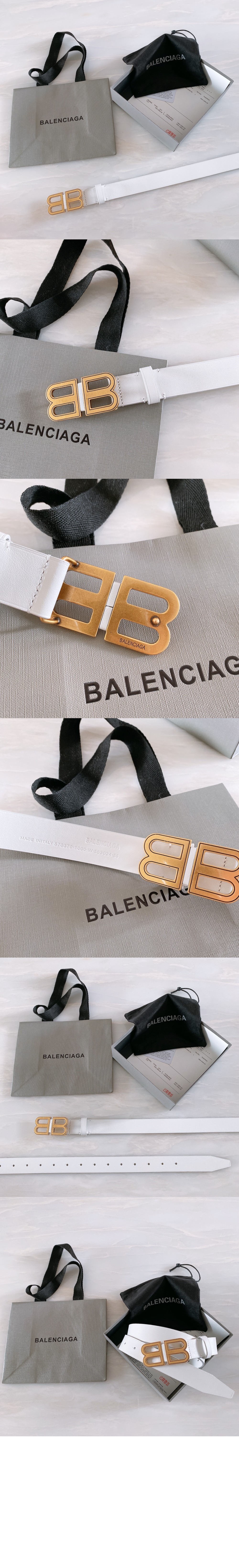 BB 악어 자수 벨트 673518 > 발렌시아가