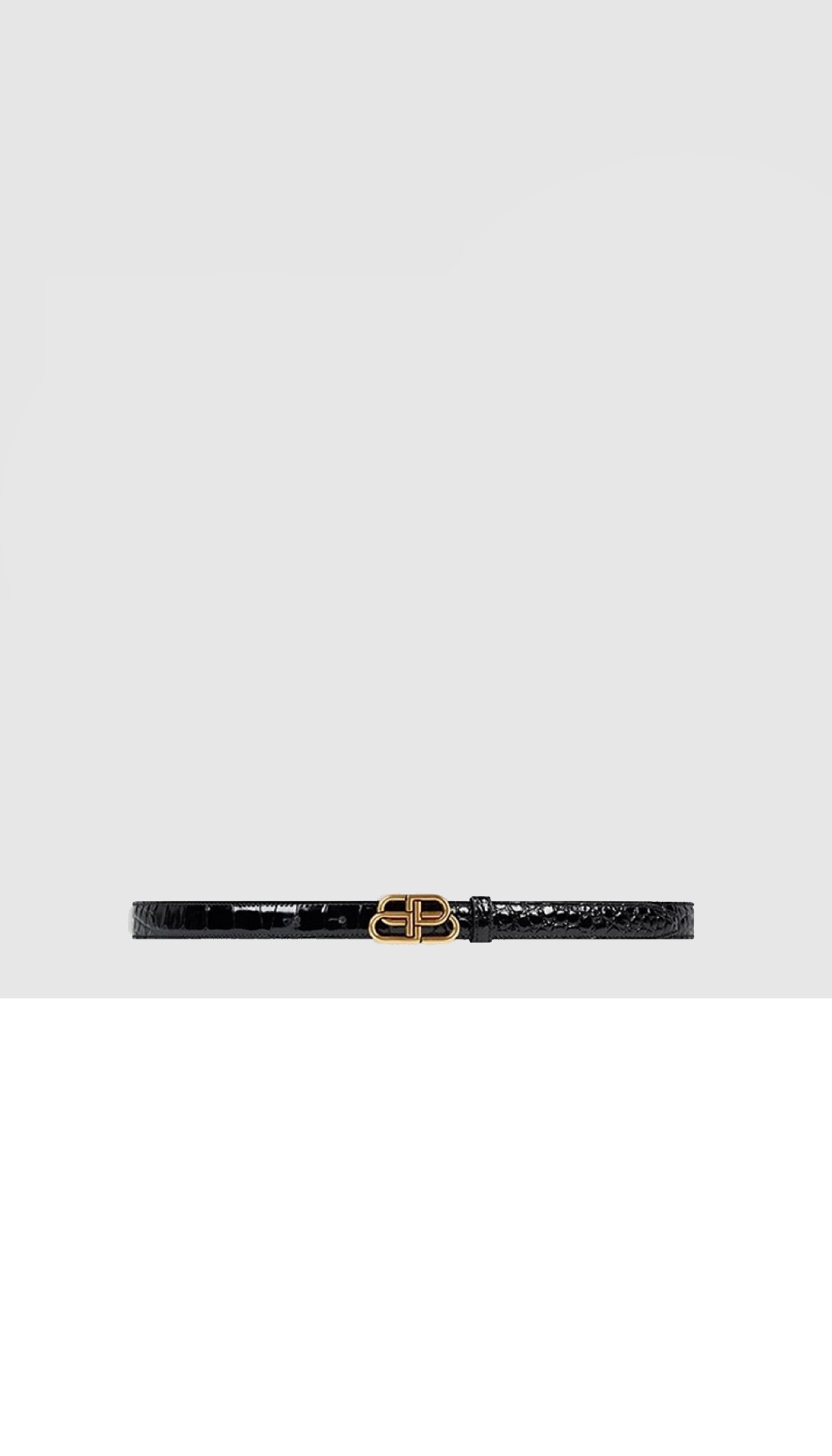 크로커 엠보 소가죽 벨트 640450 > 발렌시아가