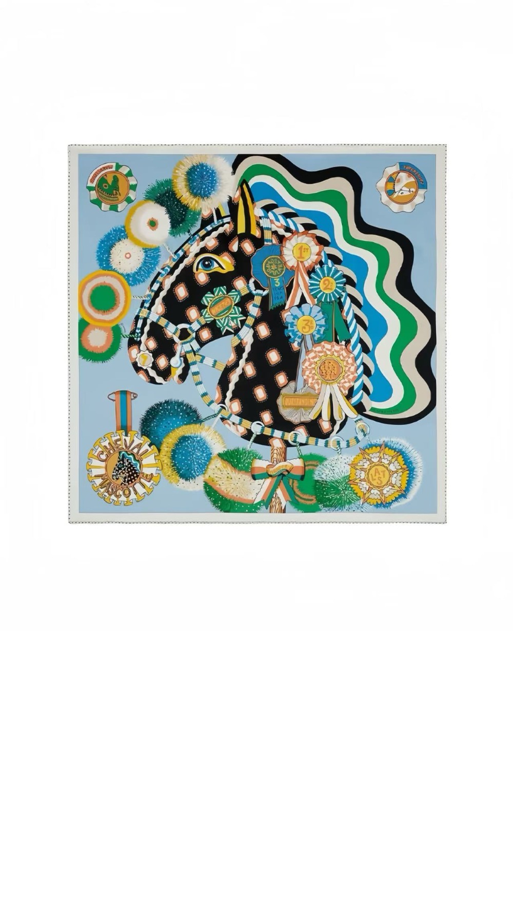 Cheval Mascotte 스카프 90 > 에르메스