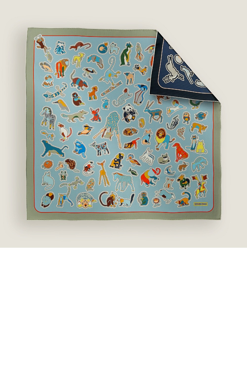 Caracteristick 더블 페이스 스카프 90 > 에르메스