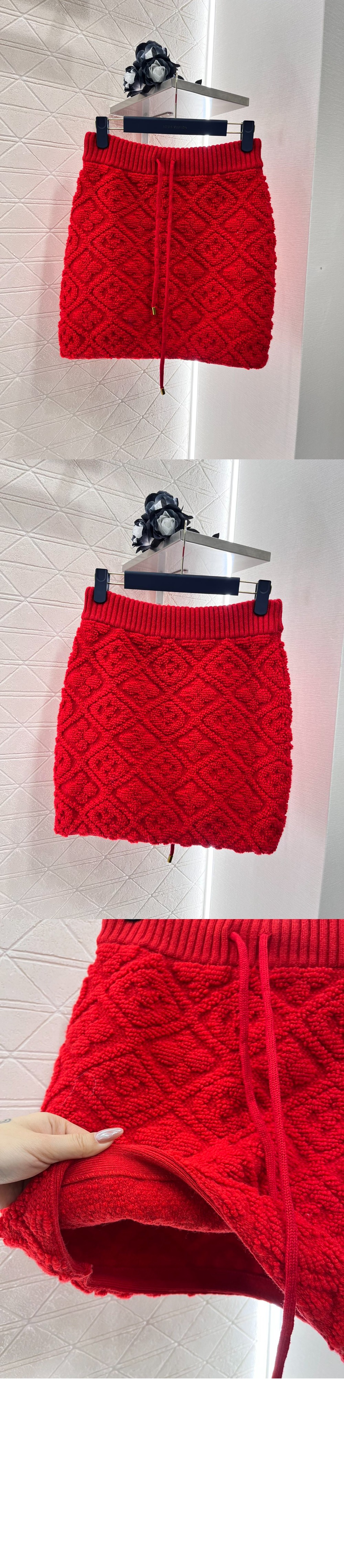 모노그램 패턴 테리 미니 스커트 > Etc - 기타제품