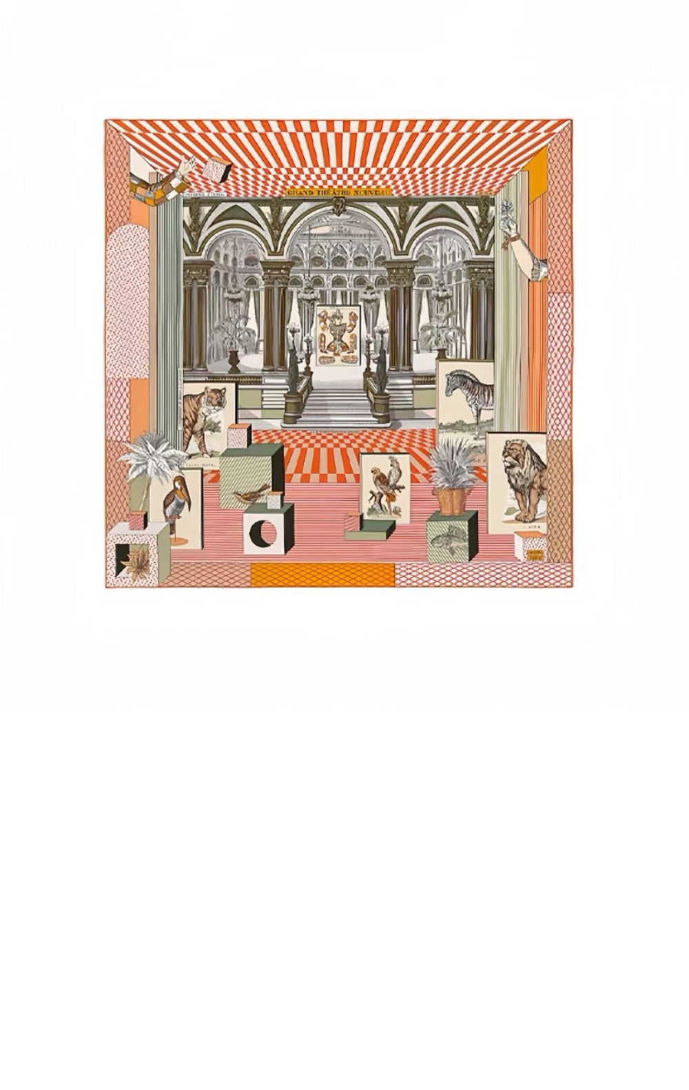 Grand Theatre Nouveau  스카프 90 > 에르메스