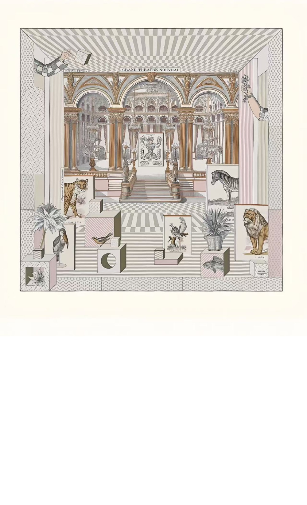 Grand Theatre Nouveau  스카프 90 > 에르메스